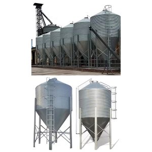 silo za krmo za prašičjo farmo